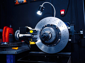 Замена тормозного диска